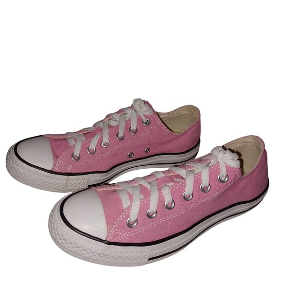 Converse All Star Low-Top Sneakers Pink Canvas Shoes Unisex SZ M's 7.5 Wm's 9.5 - Picture 1 of 9